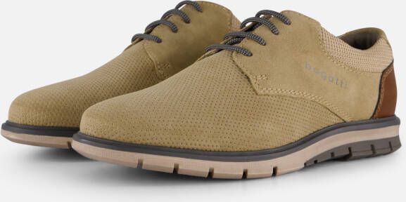 Bugatti Veterschoenen beige Suede