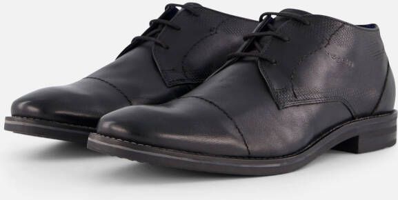Bugatti Veterschoenen zwart Leer