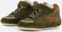 BunniesJR 224526-469 Jongens Babysneakertjes Groen Nubuck Veters - Thumbnail 1