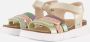 BunniesJR 225423-794 Meisjes Platte Sandalen Goud Imitatieleer Klittenband - Thumbnail 2