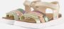 BunniesJR 225423-794 Meisjes Platte Sandalen Goud Imitatieleer Klittenband - Thumbnail 2