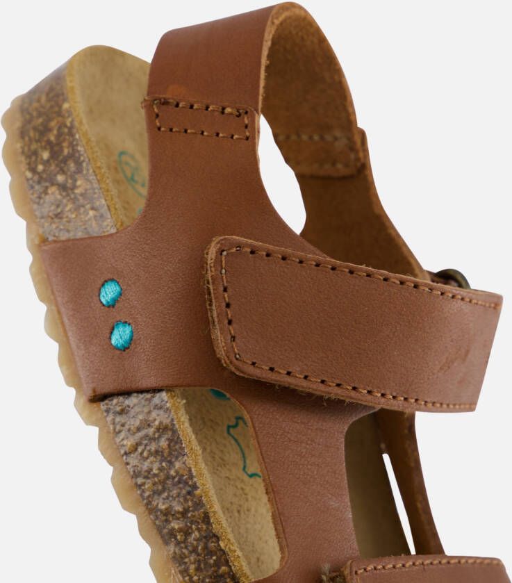 BunniesJR Brent Beach Sandalen cognac Imitatieleer