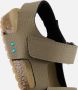 BunniesJR 224419-708 Jongens Platte Sandalen Taupe Imitatieleer Klittenband - Thumbnail 2
