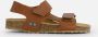 BunniesJR 224419-713 Jongens Platte Sandalen Cognac Imitatieleer Klittenband - Thumbnail 2