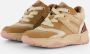 BunniesJR 224844-474 Meisjes Hoge Sneakers Roze Leer Veters - Thumbnail 1