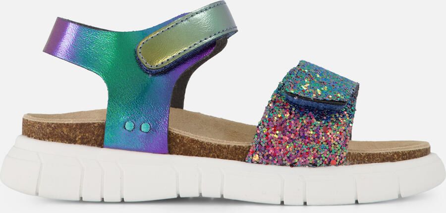 BunniesJR 226422-798 Meisjes Platte Sandalen Multicolor Imitatieleer Klittenband - Foto 9
