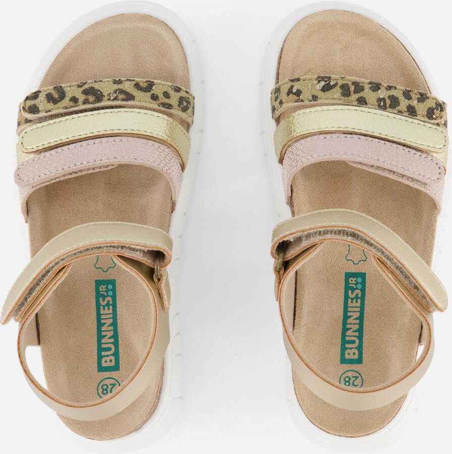 BunniesJR 226423-796 Meisjes Platte Sandalen Roze Imitatieleer Klittenband - Foto 3