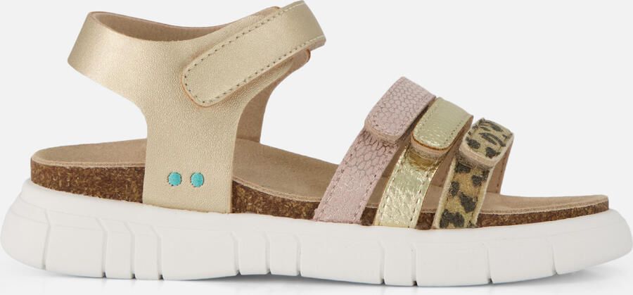 BunniesJR 226423-796 Meisjes Platte Sandalen Roze Imitatieleer Klittenband - Foto 5