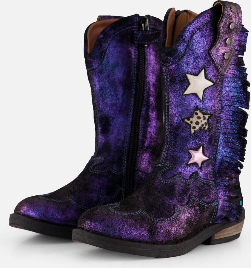 BunniesJR RUBY RODEO Meisjes Laarzen Blauw Metallic - Foto 2