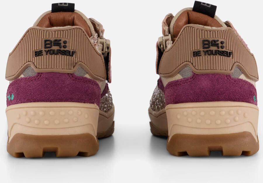BunniesJR 225875-448 Meisjes Lage Sneakers Roze Leer Veters - Foto 3