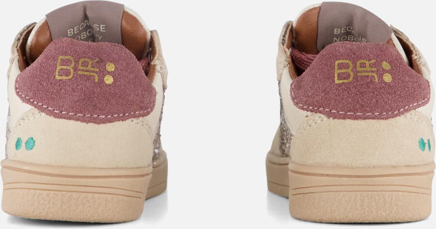 BunniesJR 225655-996 Meisjes Lage Sneakers Roze Leer Veters - Foto 4