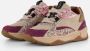 BunniesJR 225875-448 Meisjes Lage Sneakers Roze Leer Veters - Thumbnail 2