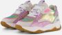 BunniesJR 225375-498 Meisjes Lage Sneakers Multicolor Leer Veters - Thumbnail 2