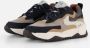 BunniesJR 225877-129 Jongens Lage Sneakers Blauw Leer Veters - Thumbnail 2