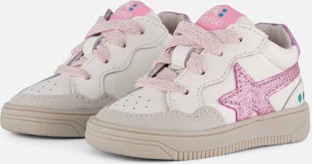 BunniesJR Maartje Mellow Sneakers wit Leer