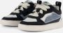 BunniesJR 225251-420 Jongens Lage Sneakers Blauw Wit Suède Veters - Thumbnail 2
