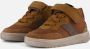 BunniesJR 225653-414 Jongens Hoge Sneakers Bruin Leer Veters - Thumbnail 2