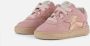 BunniesJR 225255-470 Meisjes Lage Sneakers Roze Suède Veters - Thumbnail 2