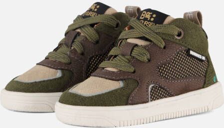BunniesJR Moos Mellow Sneakers groen Leer