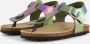 BunniesJR 225417-998 Meisjes Platte Sandalen Multicolor Imitatieleer Gesp - Thumbnail 1