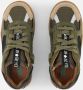 BunniesJR 225952-408 Jongens Lage Sneakers Groen Leer Veters - Thumbnail 1