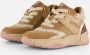 BunniesJR 224844-474 Meisjes Hoge Sneakers Roze Leer Veters - Thumbnail 1