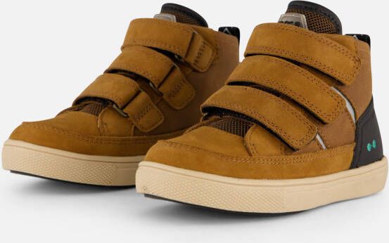 BunniesJR Velcro Sneakers cognac Leer