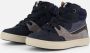 BunniesJR 224751-129 Jongens Hoge Sneakers Blauw Leer Veters - Thumbnail 3