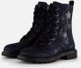 BunniesJR 224864-998 Meisjes Biker Boots Multicolor Suède Veters - Thumbnail 2