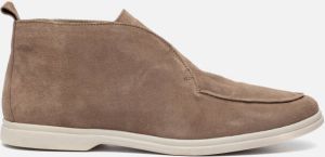 Cafe Moda Instappers taupe Suede