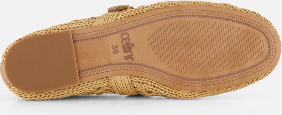 Cellini Ballerina's beige Textiel - Foto 5
