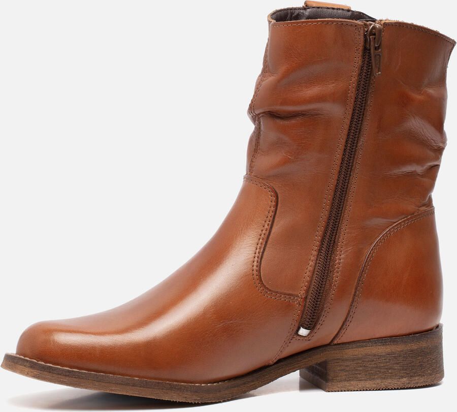 Cellini Enkellaarsjes Cognac Leer 180501 Dames Leer