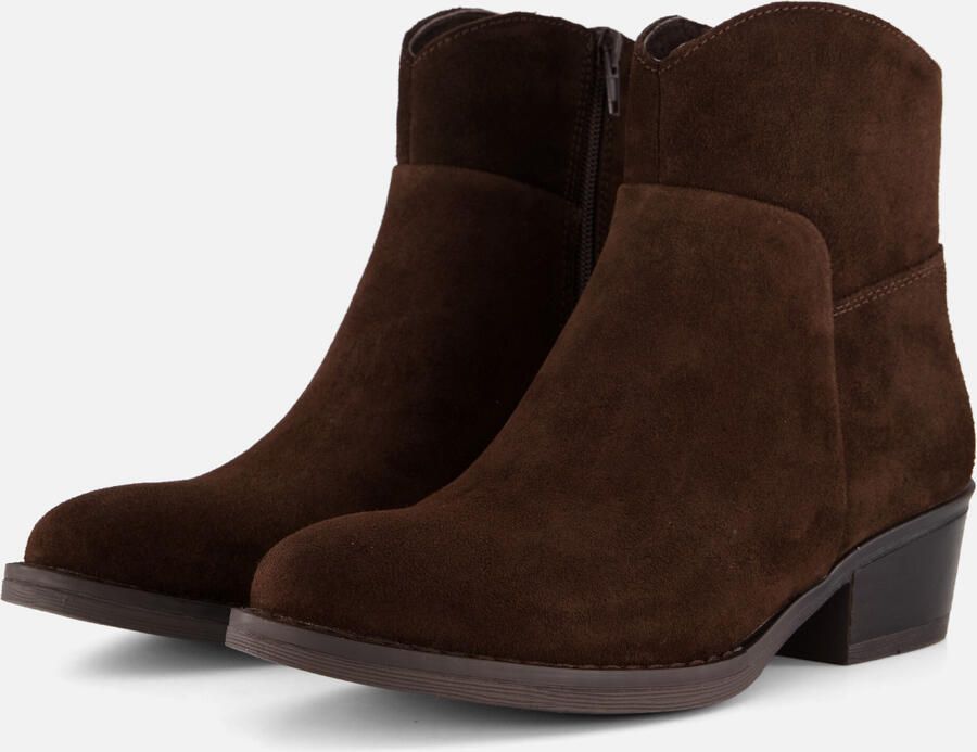 Cellini Enkellaarsjes bruin Suede