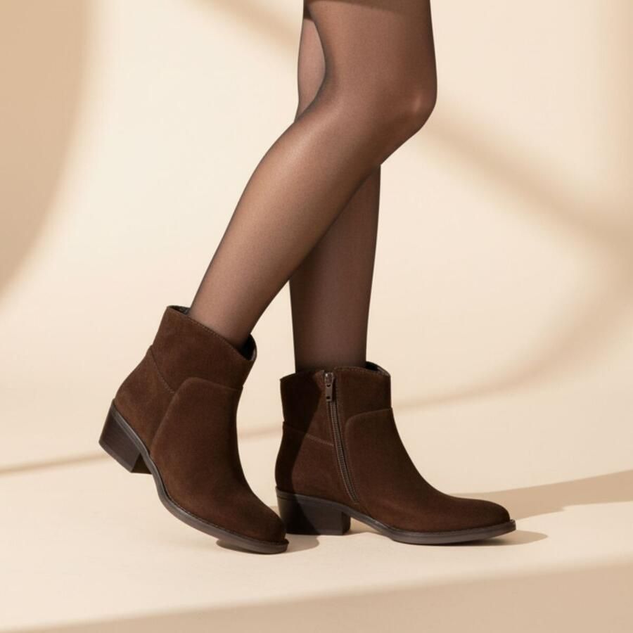 Cellini Enkellaarsjes bruin Suede - Foto 3