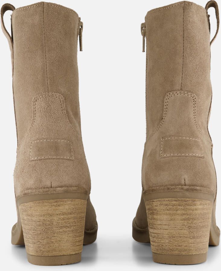 Cellini Enkellaarsjes taupe Suede - Foto 3