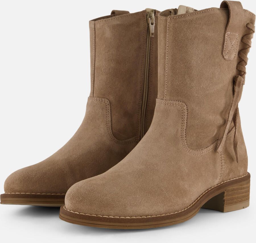 Cellini Enkellaarsjes taupe Suède