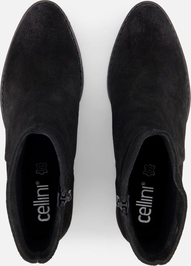 Cellini Enkellaarsjes zwart Suede - Foto 3
