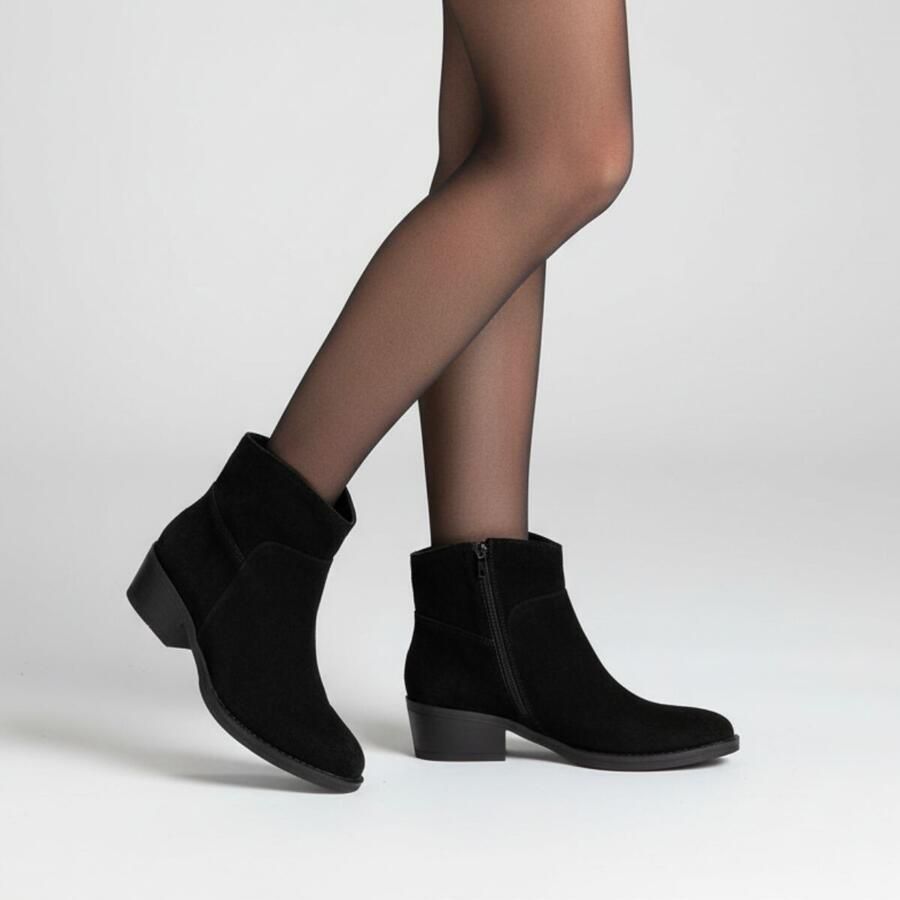 Cellini Enkellaarsjes zwart Suede - Foto 2