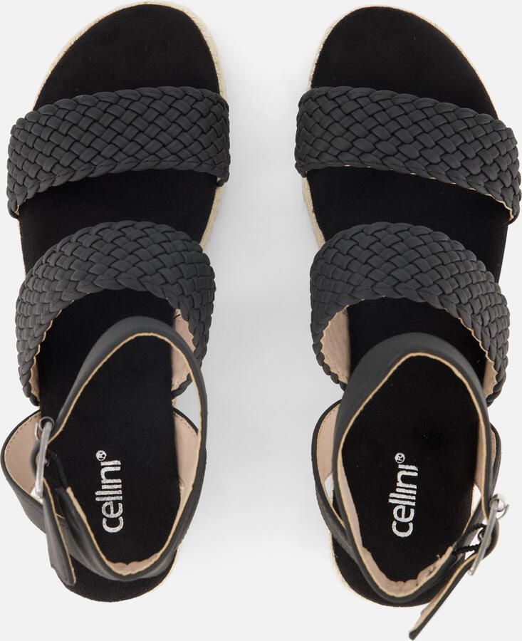 Cellini Espadrilles zwart Synthetisch - Foto 4