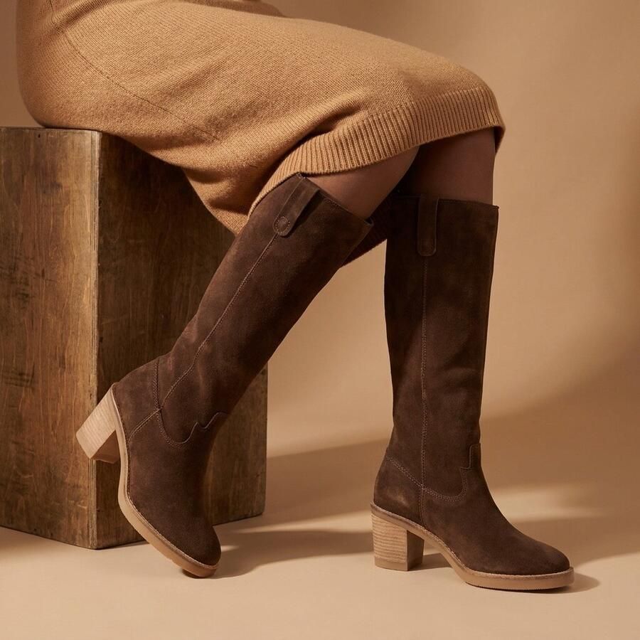 Cellini Hoge laarzen bruin Suede