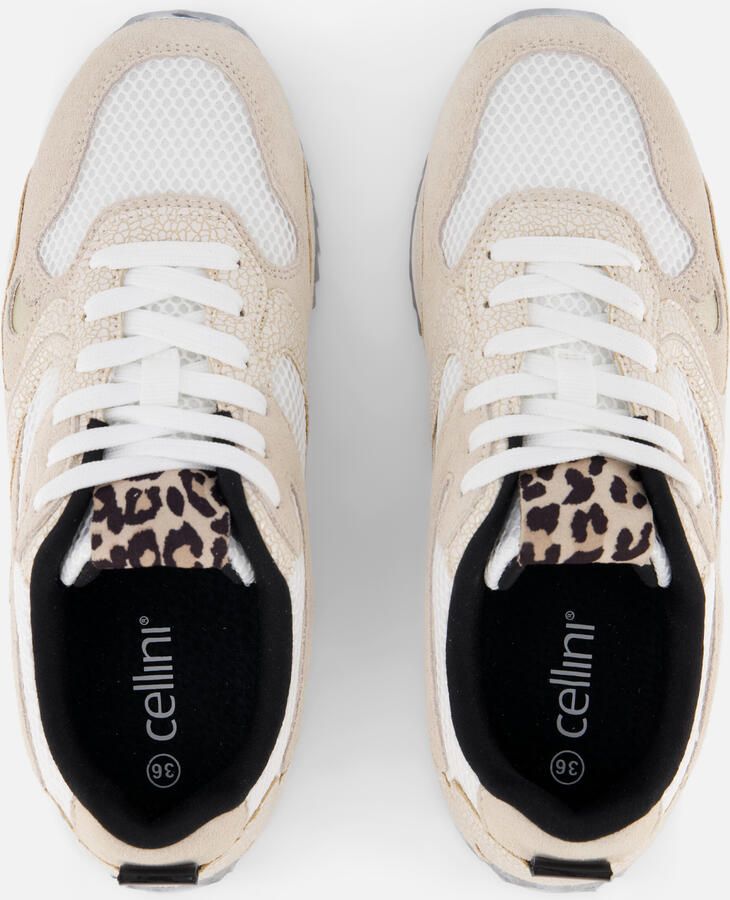 Cellini Leopard Sneakers wit Synthetisch - Foto 2