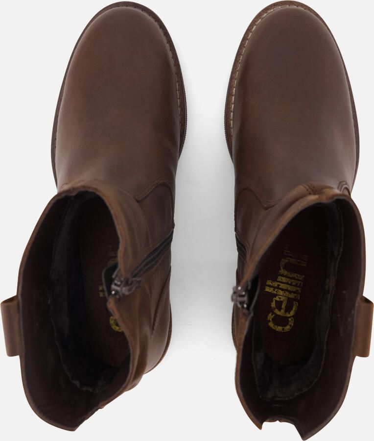 Cellini Plooi Enkellaarsjes bruin Nubuck - Foto 3