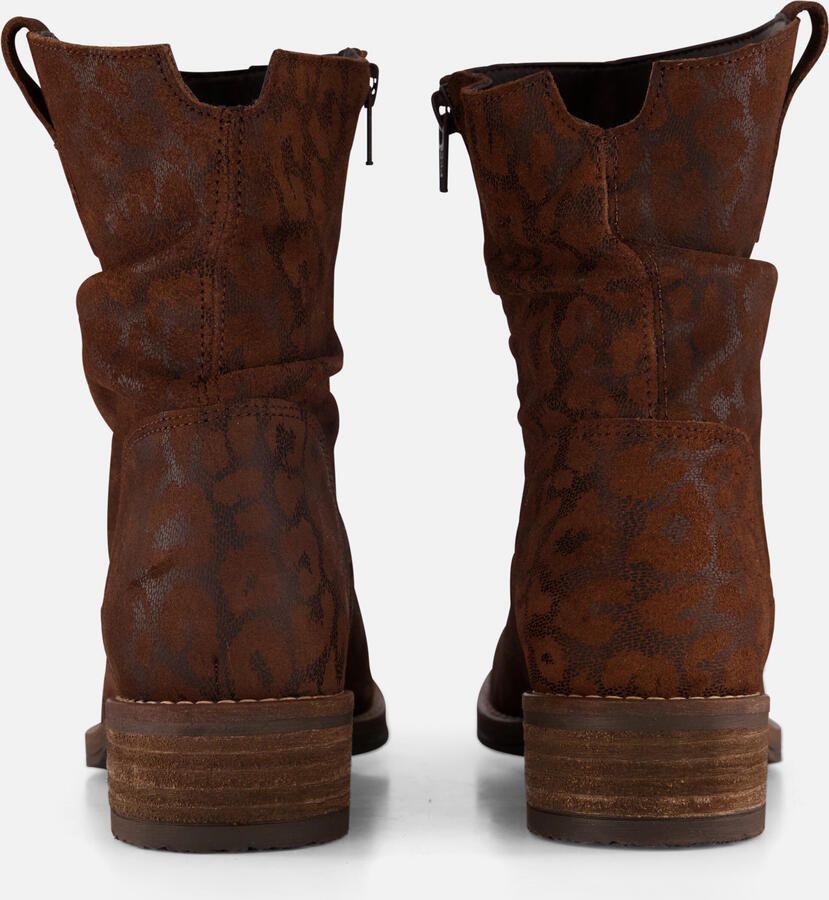 Cellini Plooi Enkellaarsjes bruin Suede - Foto 2