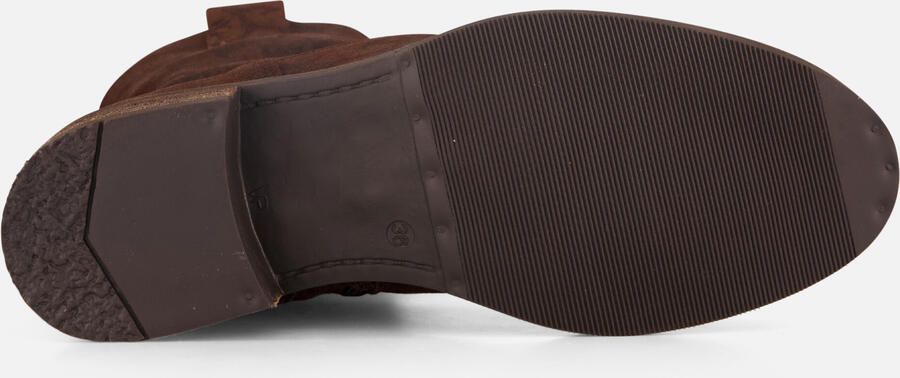 Cellini Plooi Enkellaarsjes bruin Suede - Foto 4
