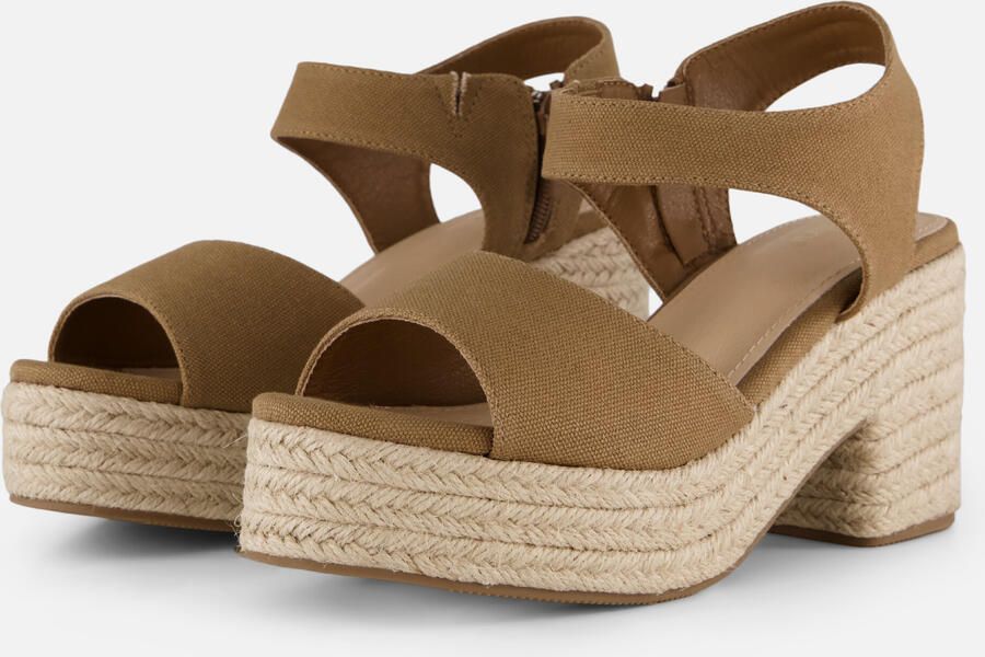 Cellini Sandalen taupe Canvas