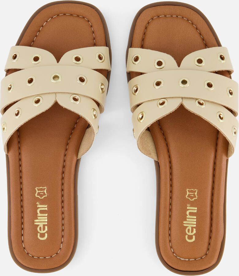 Cellini Slippers beige Synthetisch-Lak - Foto 3