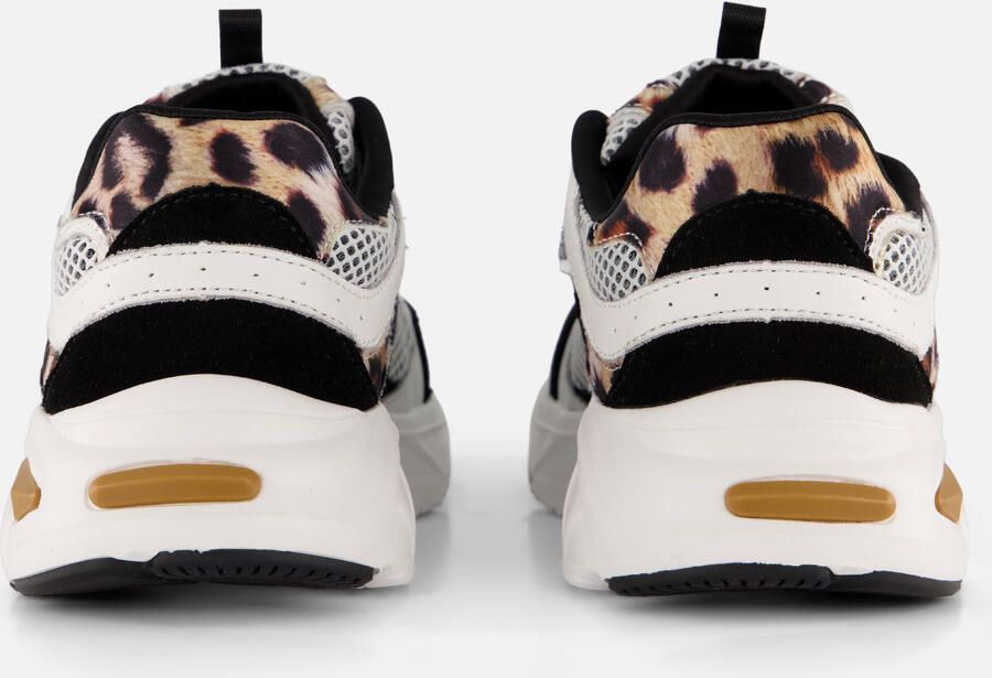 Cellini Sneakers zwart Mesh Suède - Foto 3