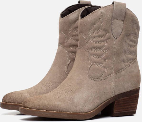 Cellini Cowboylaarzen beige Suede