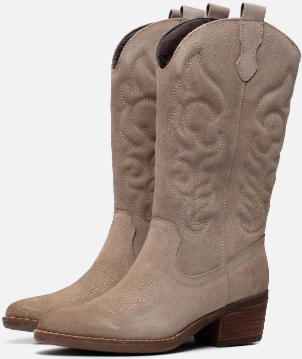 Cellini Cowboylaarzen beige Suede