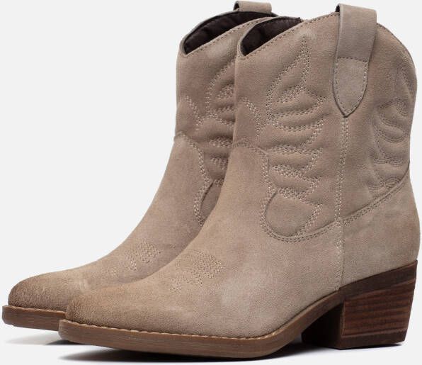 Cellini Cowboylaarzen beige Suede